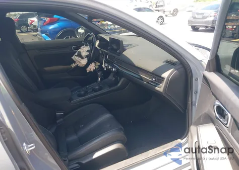 2022 Honda Civic Sport из США, поврежденный, VIN 2HGFE2F51NH587565